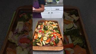 Roasted Tofu and Veggie Dinner (So Good)