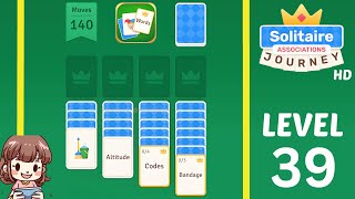 Solitaire Associations Level 39 Solution Walkthrough
