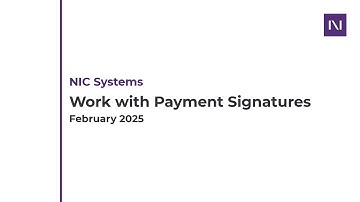 Work with Payment Signatures