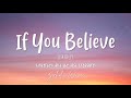 If You Believe- Lisa Kelly (Lyrics) | Tinkerbell and the Lost Treasure | Zieholic Wave👑