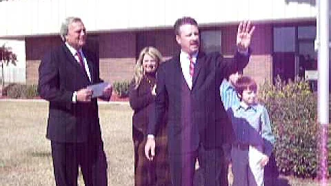 Lt Gov Jim Folsom Jr Swears in David Dyar