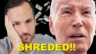 'Consumers are reaching a tipping point' Economist SHREDS Joe Biden!