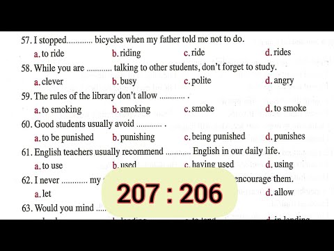 حل من صفحة 206 207 اولي ثانوي ترم اول 2026 كتاب المعاصر Hello انجليزي علي Unit 4
