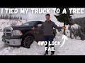 RAM 1500 Off-Road 4WD LOCK Test (It FAILED..) | Real World 4x4 Testing in Snow