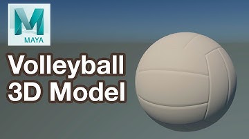 Master 3D Modeling: Autodesk Maya Tutorial for a Realistic Volleyball