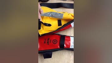 How to Fit Ocean Signal MOB1 to the WIN TECH AIS Life Jacket