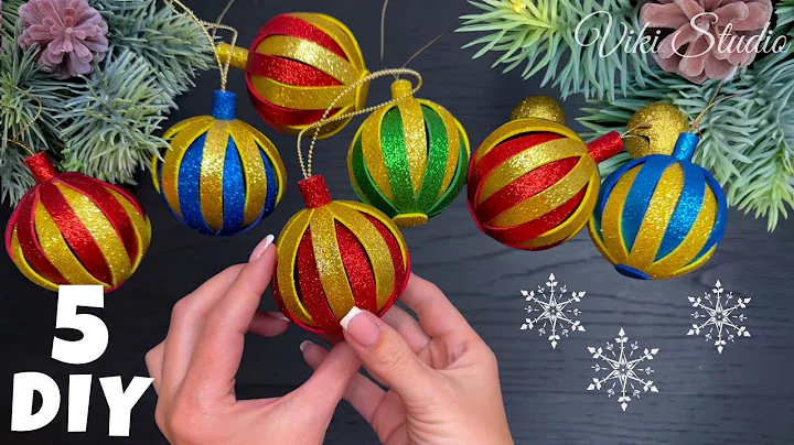 5 Easy DIY Christmas Decorations 🎄✨ 2025 Christmas Crafts Ideas