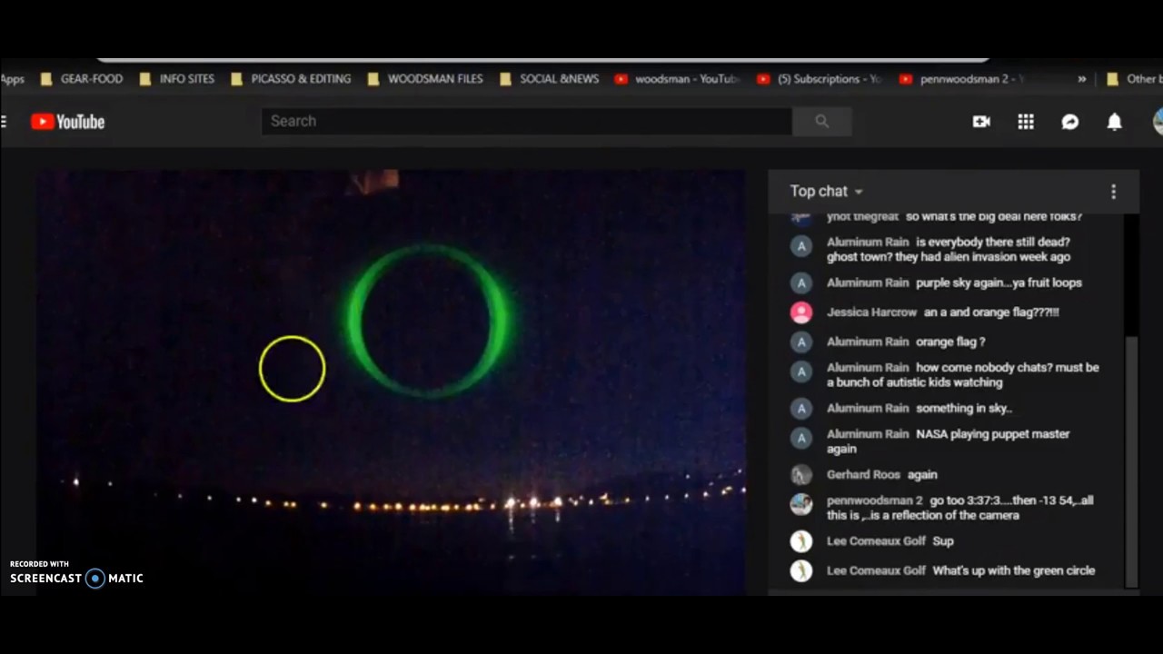 MYSTERY OF THE GREEN CIRCLE!! SOLVED!!! BY PENNWOODSMAN! YouTube