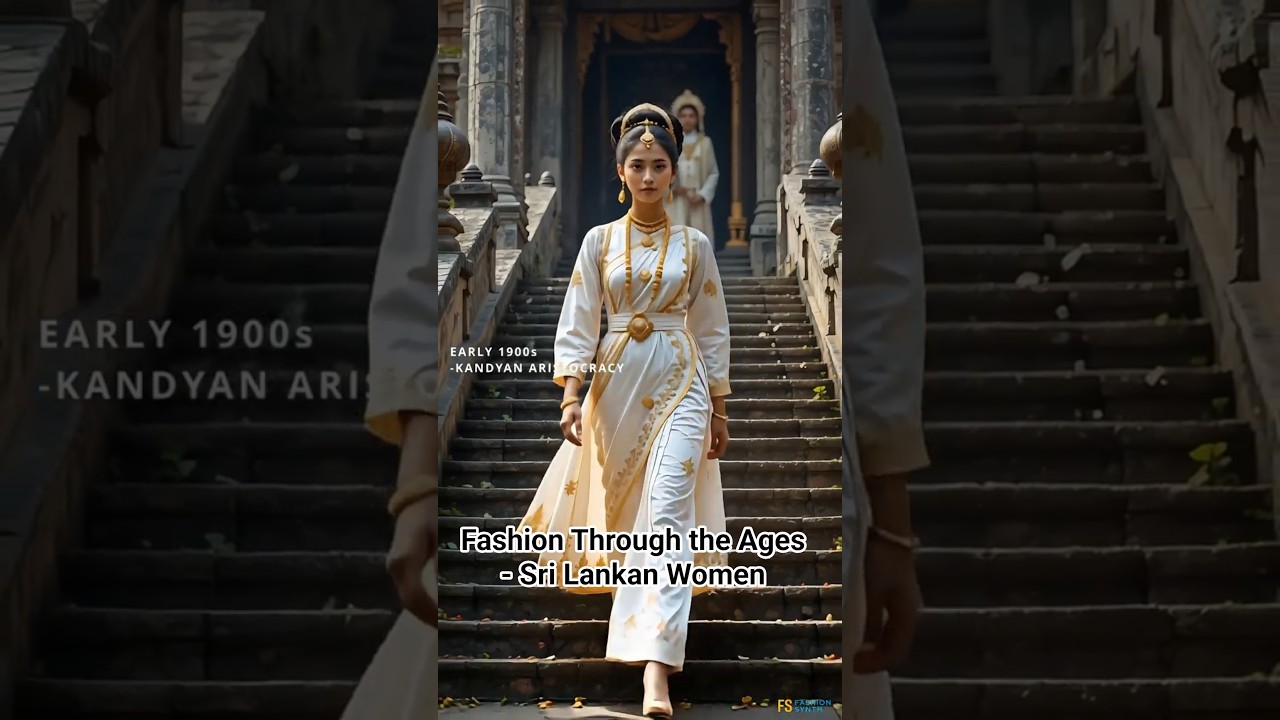 Fashion Through the Ages -Sri Lankan Women 