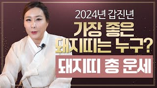 2024년 대박나는 ‘돼지띠 총 운세’ / 갑진년 돼지띠 운기의 길흉화복 #운세 #신점