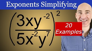 Rules of Exponents: Simplify Expressions with Powers (Algebra 1 & 2)