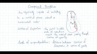 Compound Pendulum