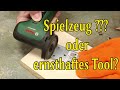 Test Bosch EasyCut and Grind - Spielzeug oder ernsthaftes Tool ?