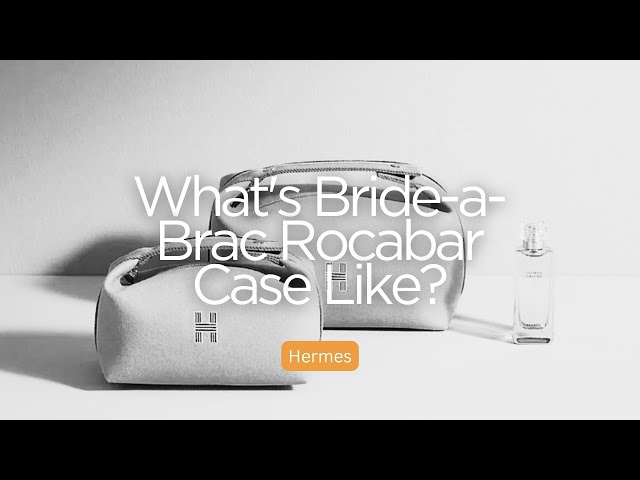 Review + Comparison of the #hermes Bride-A-Brac. Small vs Large + What fits  inside!! 