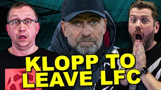 Liverpool Fans REACT to Jürgen Klopp leaving Liverpool at the end of the season!