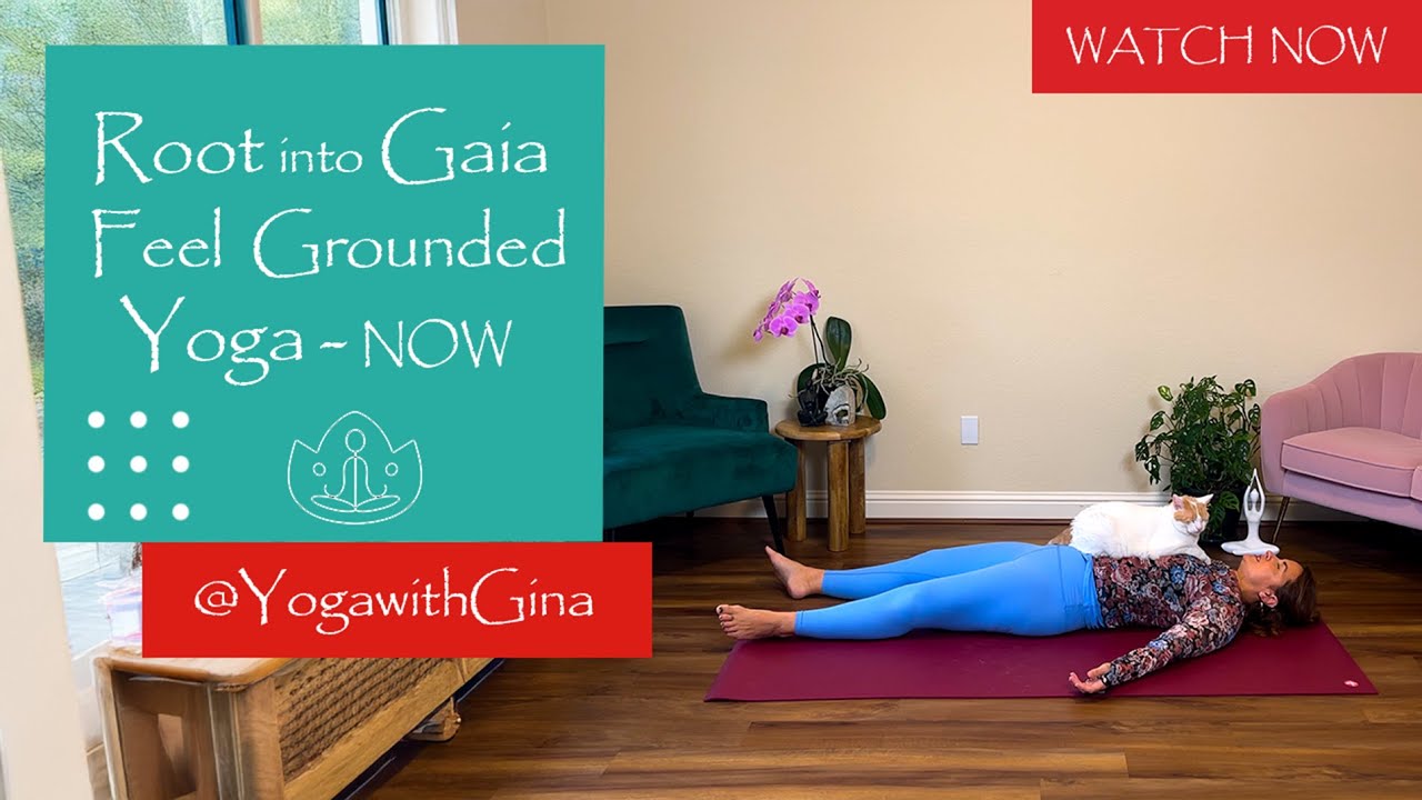 FEEL GROUNDED - FIND STABILITY: 27-Min Root into Gaia Yoga 🌏🌱
