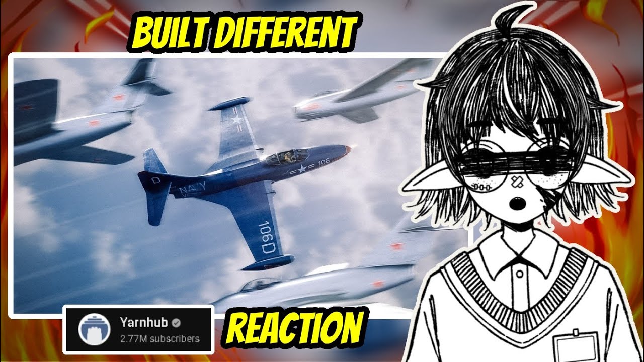 HE’S BUILT DIFFERENT! | Yarnhub — F9F Panthers vs MiG-15s (First Time Reaction)