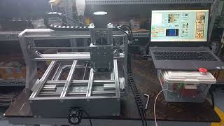 Máy CNC mini dành cho các bạn chế máy bắn keo full bộ kit CNC đầy đủ   phần mềm