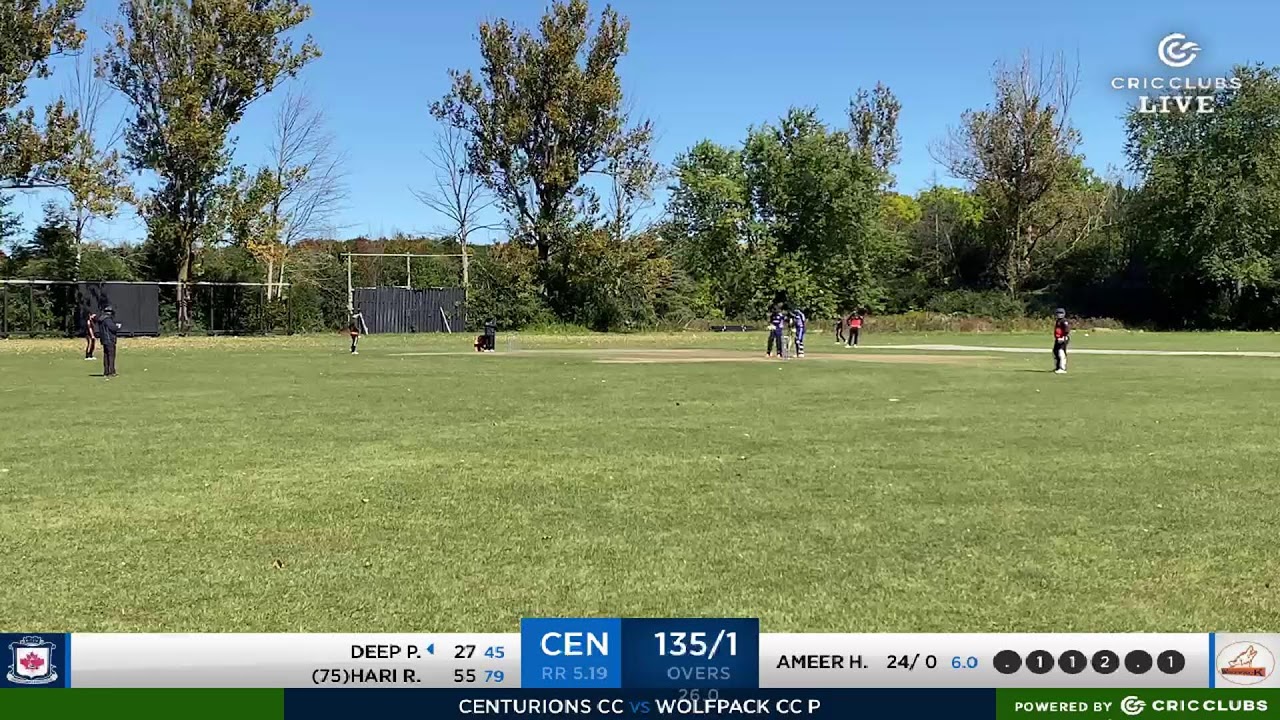 Premier - Centurions CC Vs Wolfpack Cc P