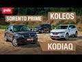 Skoda Kodiaq • Renault Koleos • Kia Sorento Prime — сравнительный тест-драйв