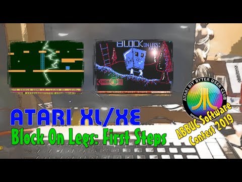 Atari XL/XE -=Block On Legs: First Steps=- ABBUC Software Contest 2019