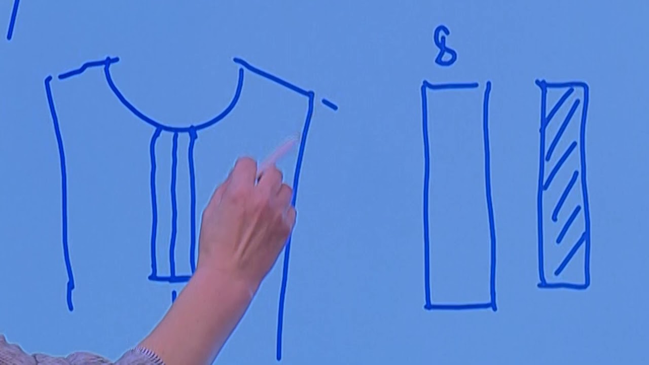 Boyun dairəsində bağlamanın hazırlanması- Dərzi ixtisası