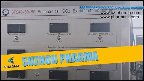PHARMA CLEAN——50L Supercritical CO2 extraction