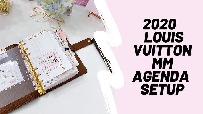 Louis Vuitton MM Agenda Set Up – LA PLANS