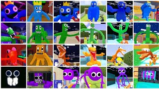 Rainbow Friends 2 All Jumpscares Vs Craft Vs Minecraft Vs Rainbow Survival Vs Rainbow 3d Vs Imposter