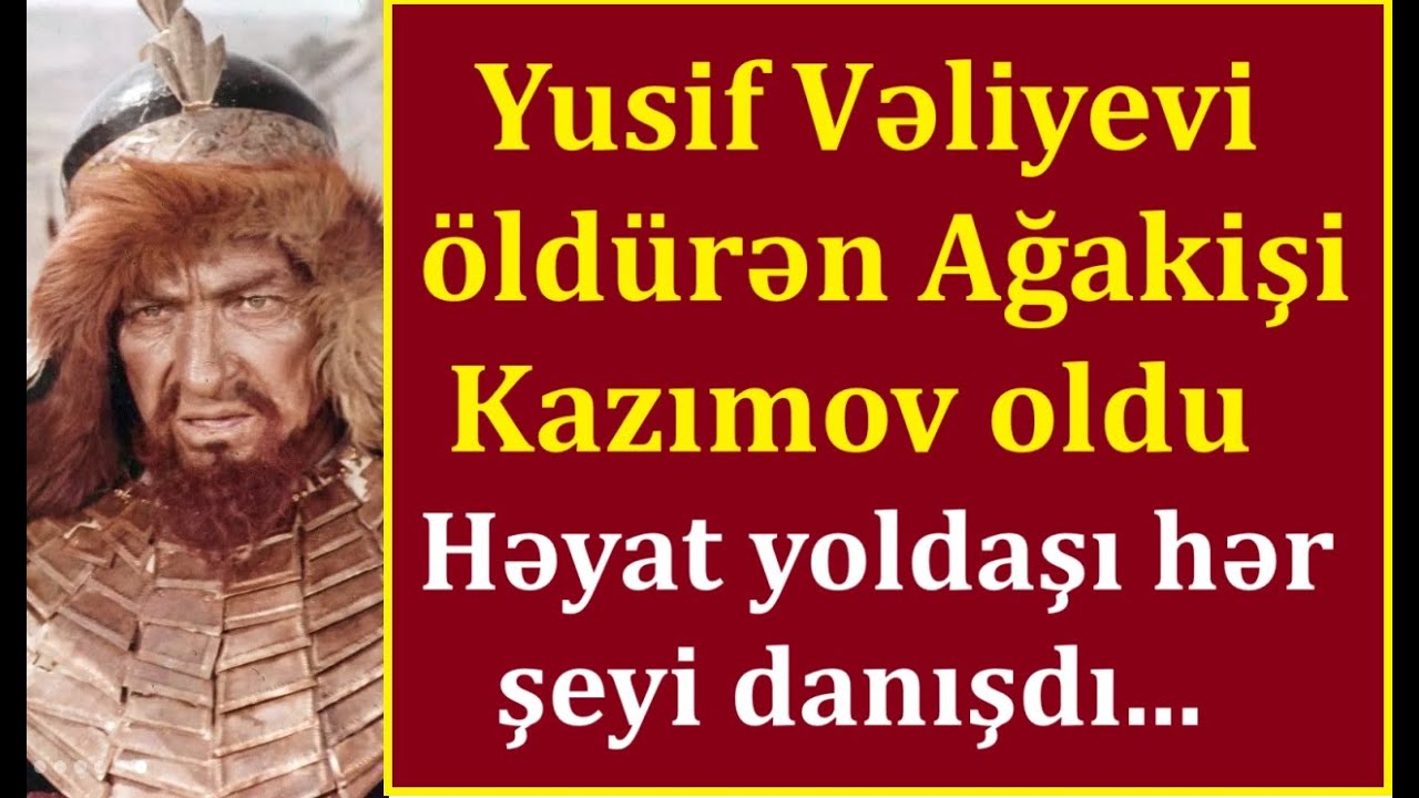 İçkiyə qurşandı, nazir onu tanımadı -Yusifi kim öldürüb? 