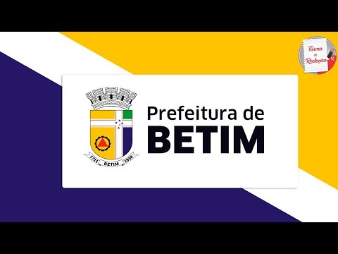 REDAÇÃO - CONCURSO PREFEITURA DE BETIM 2019 (AOCP) - Júnia Andrade