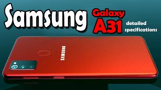 Samsung Galaxy A31, Samsung Galaxy A31 detailed specifications 7 Price