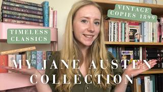 Sharing my Jane Austen collection *sets | bookshelf tour | Timeless classics | Vintage 1800s