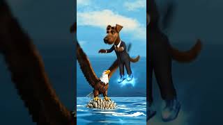 Bald Eagle fishing Giant Bluefin Tuna and a dapper dog #browniedog