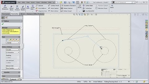 Solidworks How To Add Multiple Leaders