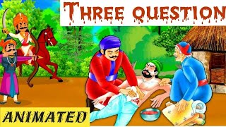 Three Questions | Three Questions Leo Tolstoy | Three Questions Animated | Three Questions in Hindi screenshot 2