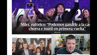 SHOCK IN ARGENTINA: Libertarian Javier Milei Wins the Primaries‼️