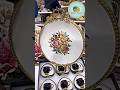 pRoyal White &amp; Gold Plates #HomeDecor#DinnerSet#ElegantKitchen#TableSetting#LuxuryLiving#DecorIdeas