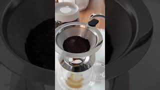 304 Stainless Steel Double Layer Filter Screen Brewed Coffee Artifact