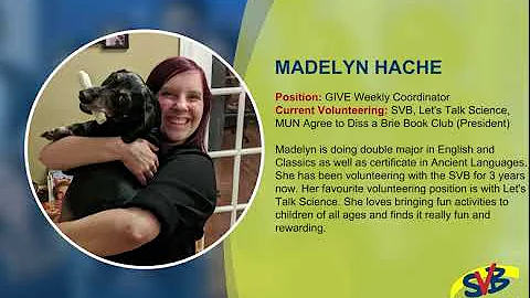 Madelyn Hache | Volunteer Assistant | SVB | Memori...