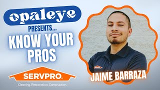 Know Your Pros: Jamie Barraza of Servpro Monrovia and El Monte