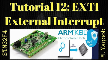 STM32F4 Discovery board - Keil 5 IDE with CubeMX: Tutorial 12 External Interrupt - Updated Nov 2017