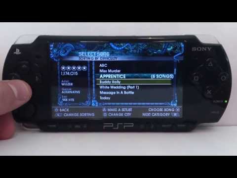Video: Rock Band PSP Datované, Písně Uvedené