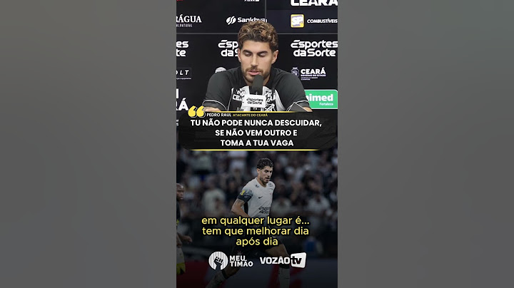 PEDRO RAUL FALA SOBRE A SUA EXPERIÊNCIA NO CORINTHIANS