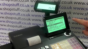 CASIO SE-C450 Cash Register Features / Casio SE-C450MD