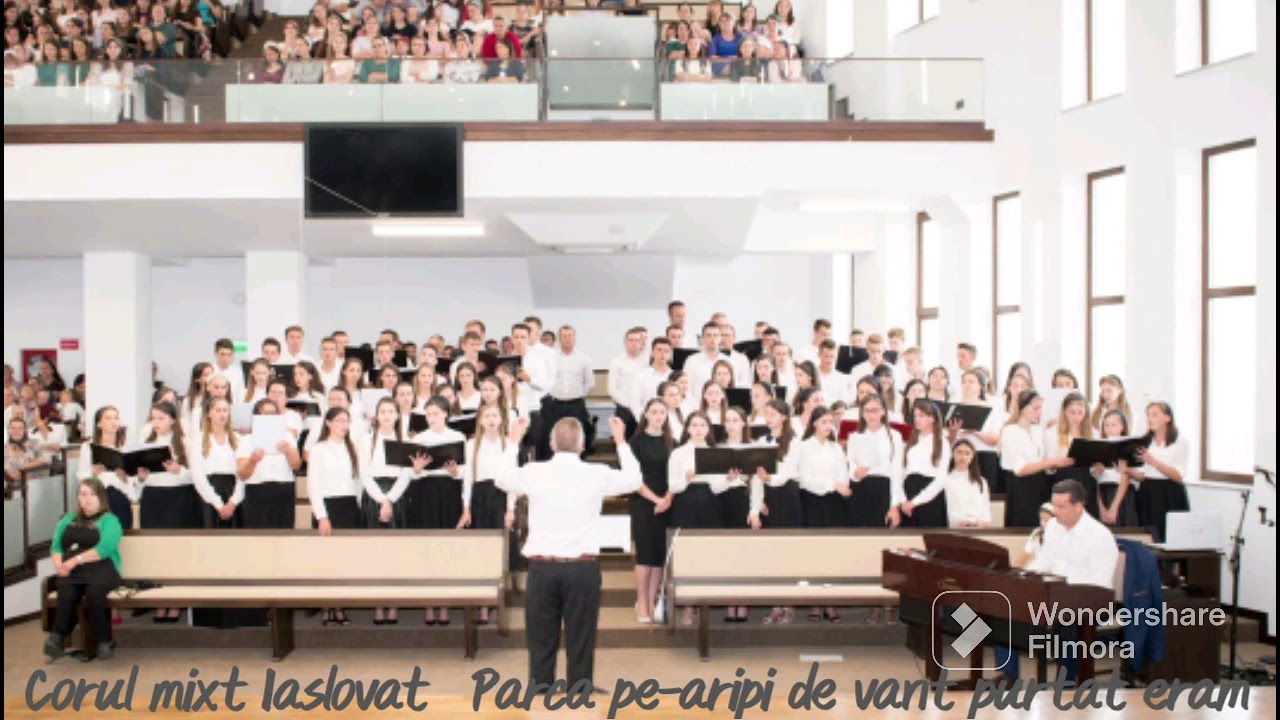 Parca pe-aripi de vant purtat eram. Cor mixt Iaslovat