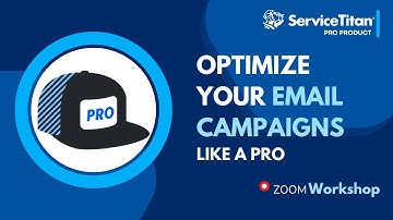 Optimize Your Email Campaigns Like a Pro | Pro Workshop Series 8/9/24