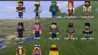 Minecraft pocket edition [more skins mod] screenshot 1