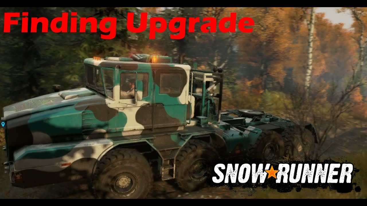 Snowrunner - Smithville Dam, Michigan - Finding Upgrade with Kolob truck