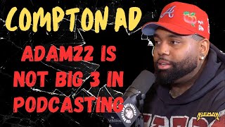 ADAM22 IS NOT ONE OF THE BIG 3 IN HIP-HOP MEDIA! #djakademiks #adam22 #backonfigg